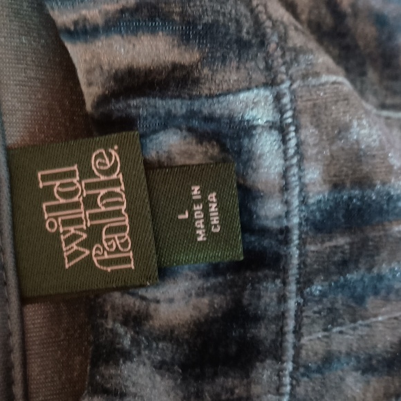 Wild Fable strappy blue crushed velour mini dress, L - Picture 4 of 4